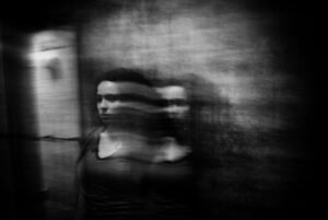 Művészi önarcképek torzítással